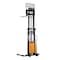 Vestil ADJUSTABLE STACKER W/POWERED LIFT 118 IN SL-118-AA - alternate 3